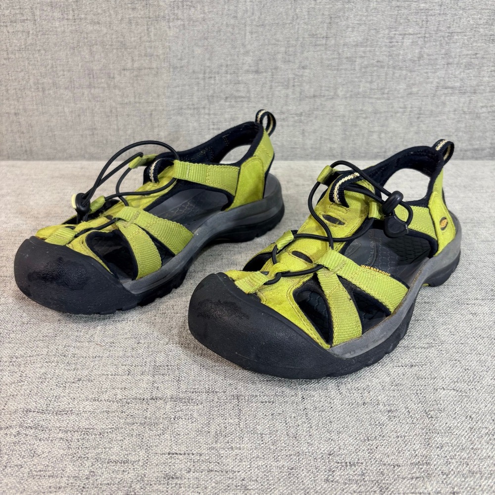 Keen Newport H2 Womens10.5 Lime Green Waterproof Hiking Sport Sandals XT 0306